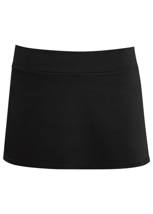 Aruba Swim Skirt - Black Beauty - thumbnail-3