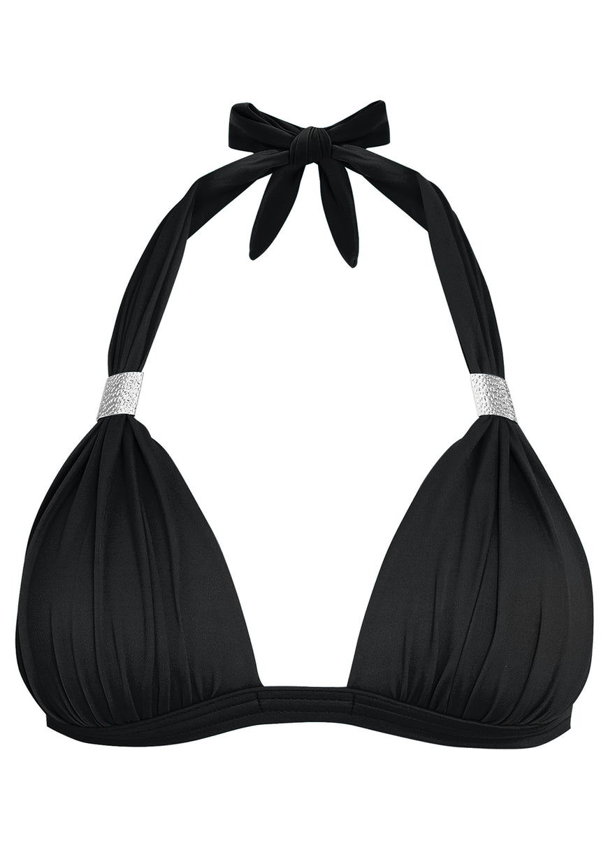 Goddess Enhancer Push-Up Top - Black Beauty