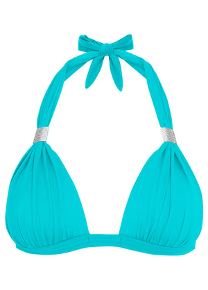 Goddess Enhancer Push-Up Top - Aqua Reef - thumbnail-3