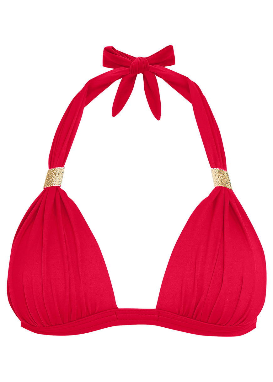 Goddess Enhancer Push-Up Top - Red Hot