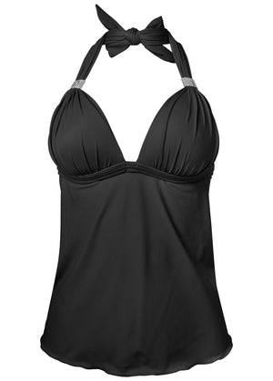 Goddess Full Tankini - Black Beauty - thumbnail-2