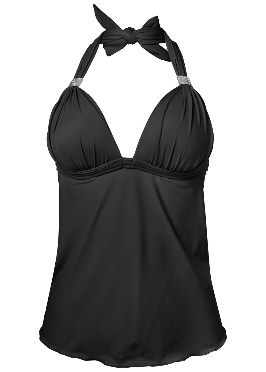 Goddess Full Tankini - Black Beauty