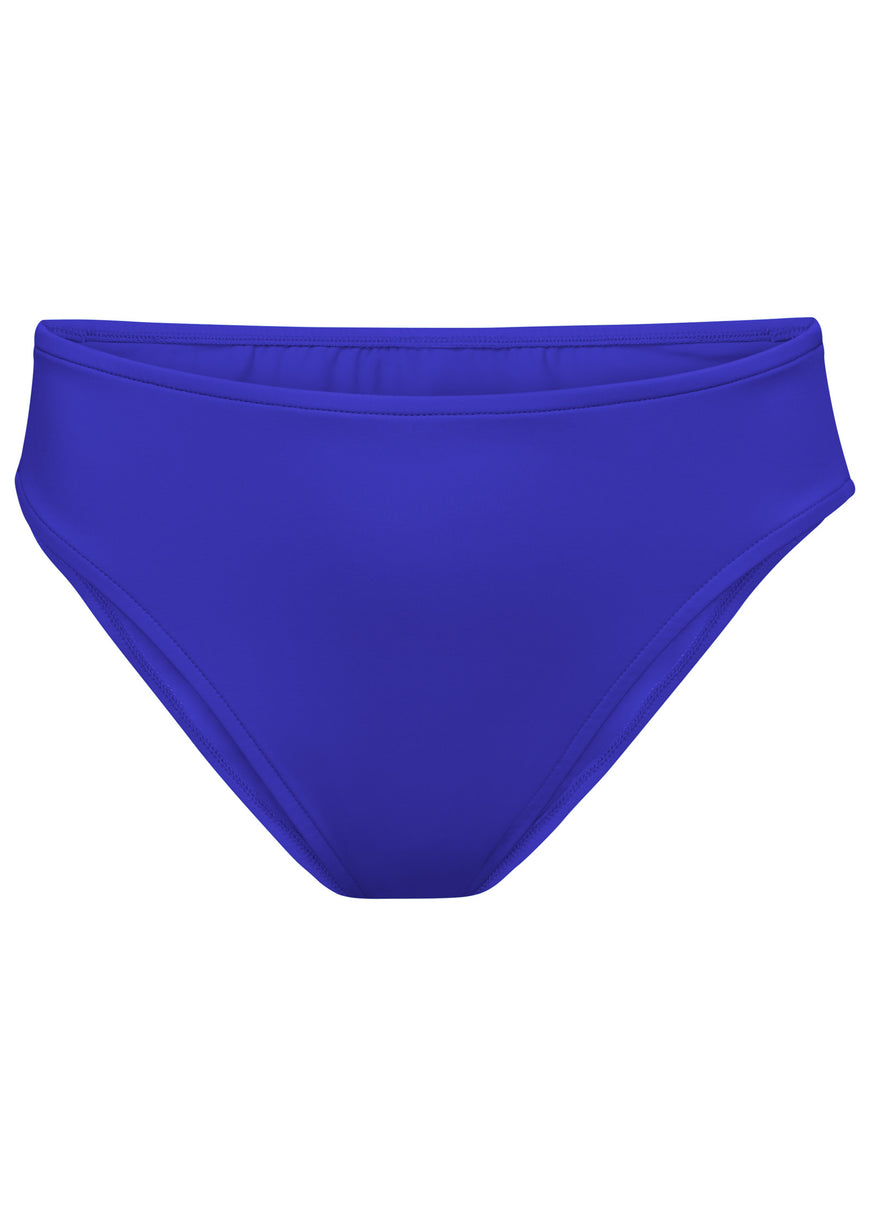 Fidji taille mi-haute modérée - Bleu cobalt