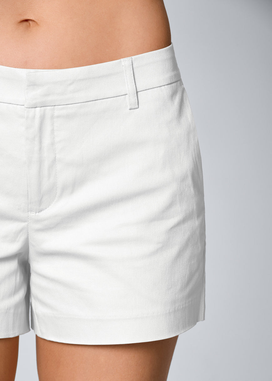 Solid Shorts - White