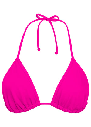 Bahamas Triangle Bikini - Electric Pink - thumbnail-3