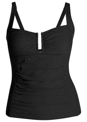 Haut tankini affinant - Black Beauty - thumbnail-3