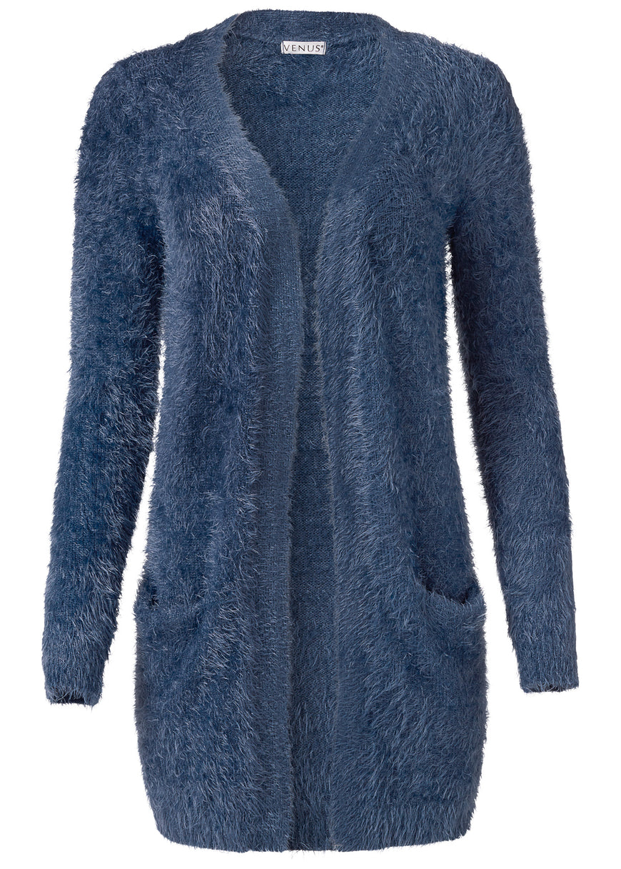 Cardigan douillet - Bleu foncé