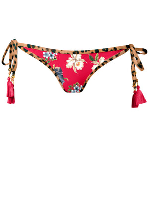 Tassel Tie Side Bottom  - Tula Floral - thumbnail-3