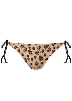 Reversible String Bottom - Cheetah/Floral - thumbnail-5