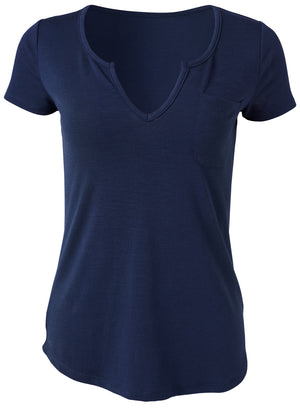 Casual Pocket Tee - Navy - thumbnail-5