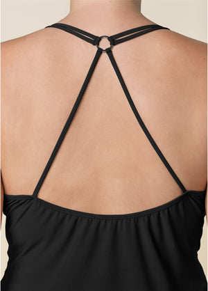 Strappy Detail Top - Black - thumbnail-8