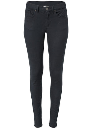 Heidi Skinny Jeans - Black Denim - thumbnail-6