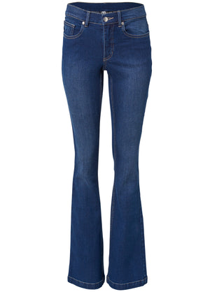 Halle Bootcut Jeans - Dark Wash - thumbnail-7