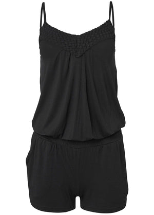 Casual romper - Black - thumbnail-5