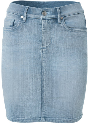 Mini Jean Skirt - Light Wash - thumbnail-7