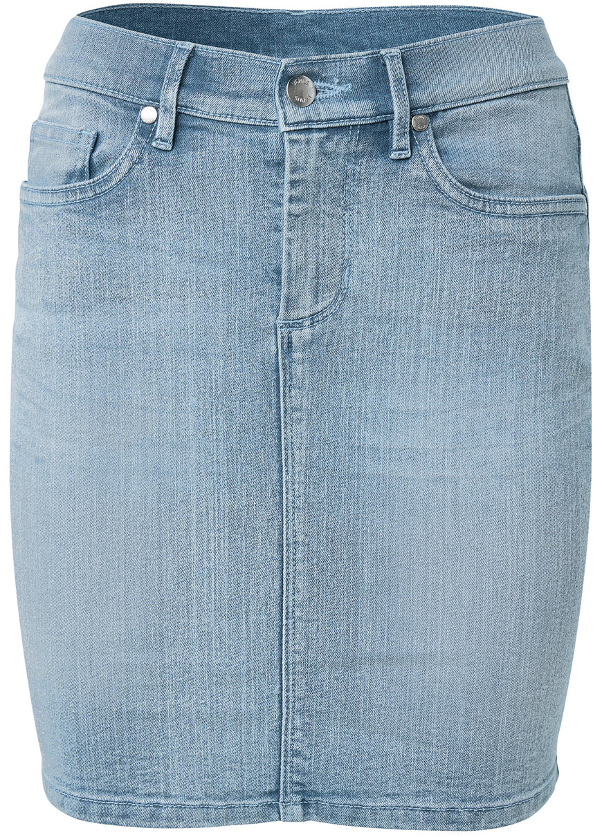 Mini Jean Skirt - Light Wash