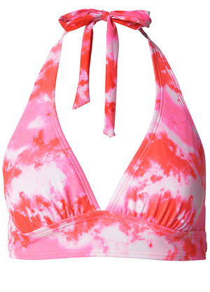 Anguilla Perfect Fit Halter - Coral Blast - thumbnail-3