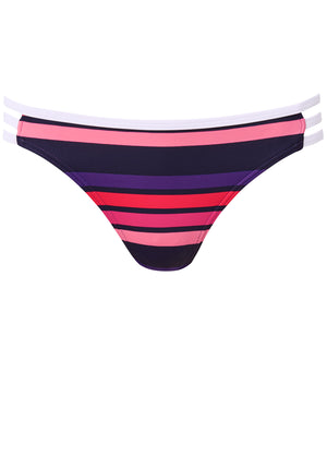 Strappy side low-rise bottom - Sunburst Stripe - thumbnail-3