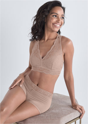 Pearl By VENUS® Racerback Bralette - Sonoran Sand - thumbnail-8