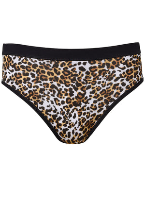 Pearl By VENUS® Retro High Leg Panty 3 Pack - Wild Kat - thumbnail-5