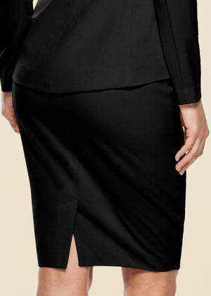 Pencil Skirt Suit Set - Black - thumbnail-10