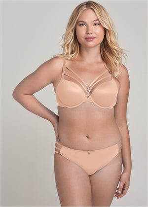 Soutien-gorge plongeant à bretelles Pearl by VENUS® - Bare Bliss - thumbnail-10