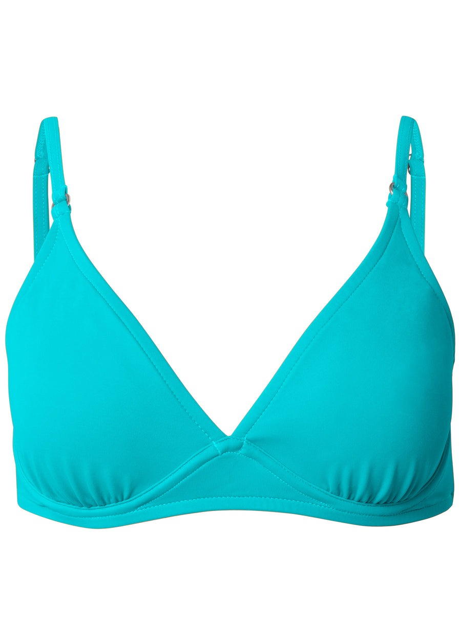 Underwire Swim Top - Aqua Reef