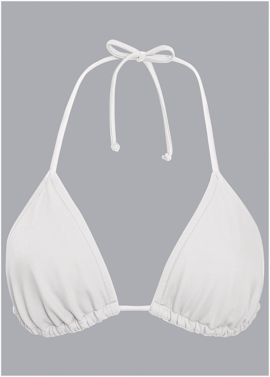 Bahamas Triangle Bikini - Pearl White