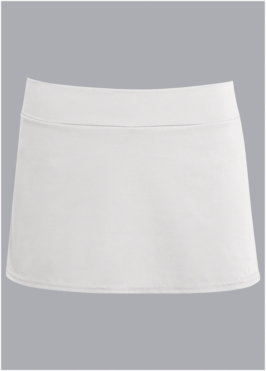 Aruba Swim Skirt - Pearl White