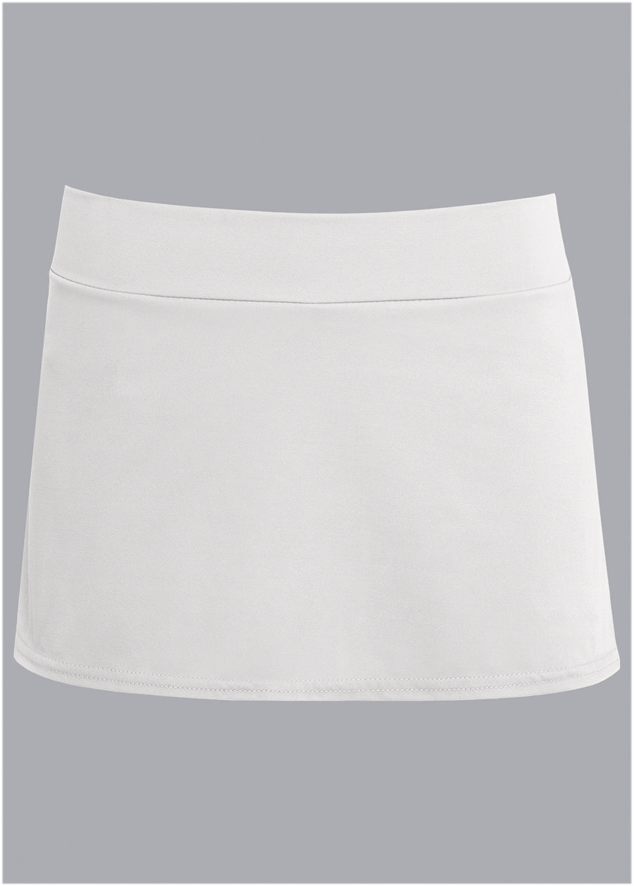 Aruba Swim Skirt - Pearl White