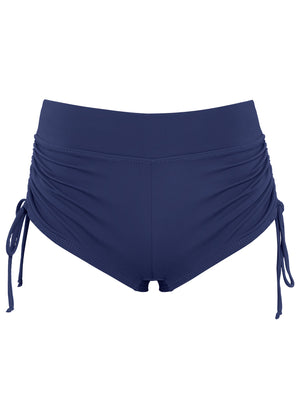 Adjustable Side Swim Short - Ultramarine Blue - thumbnail-3