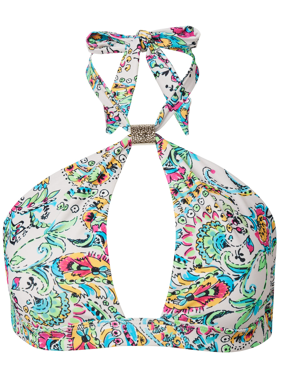 Bondi Beach Top - Poetic Paisleys