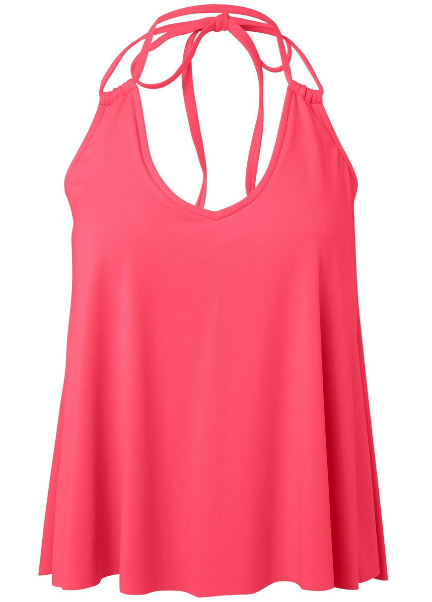 The Mykonos tankini - Sunset Pink