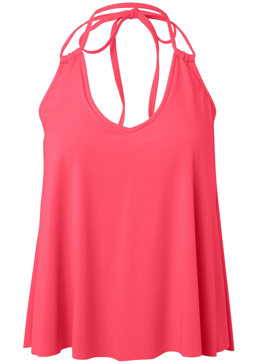 The Mykonos Tankini - Sunset Pink