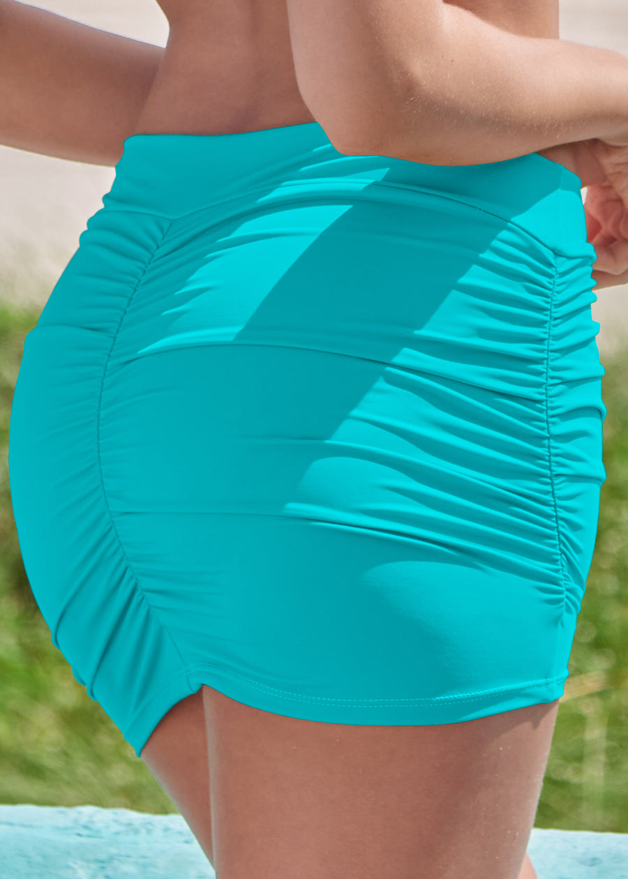 Sensational Swim Skirt - Aqua Reef