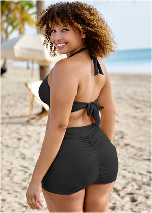 Sensational Swim Skirt - Black Beauty - thumbnail-5