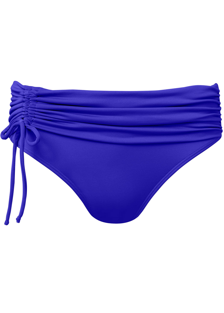 Adjustable Mid-Rise Bottom - Cobalt Blue