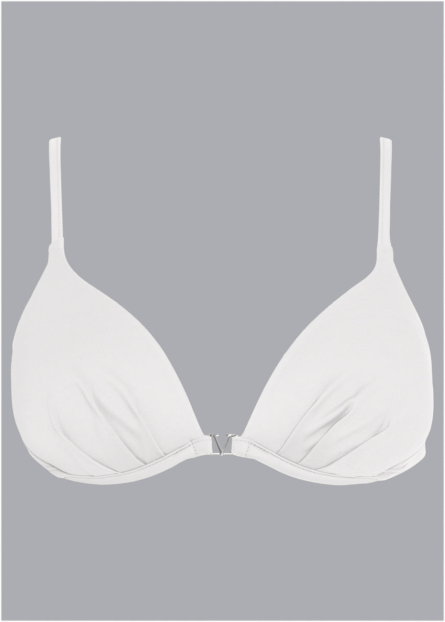 Enhancer Push Up Bra - Pearl White