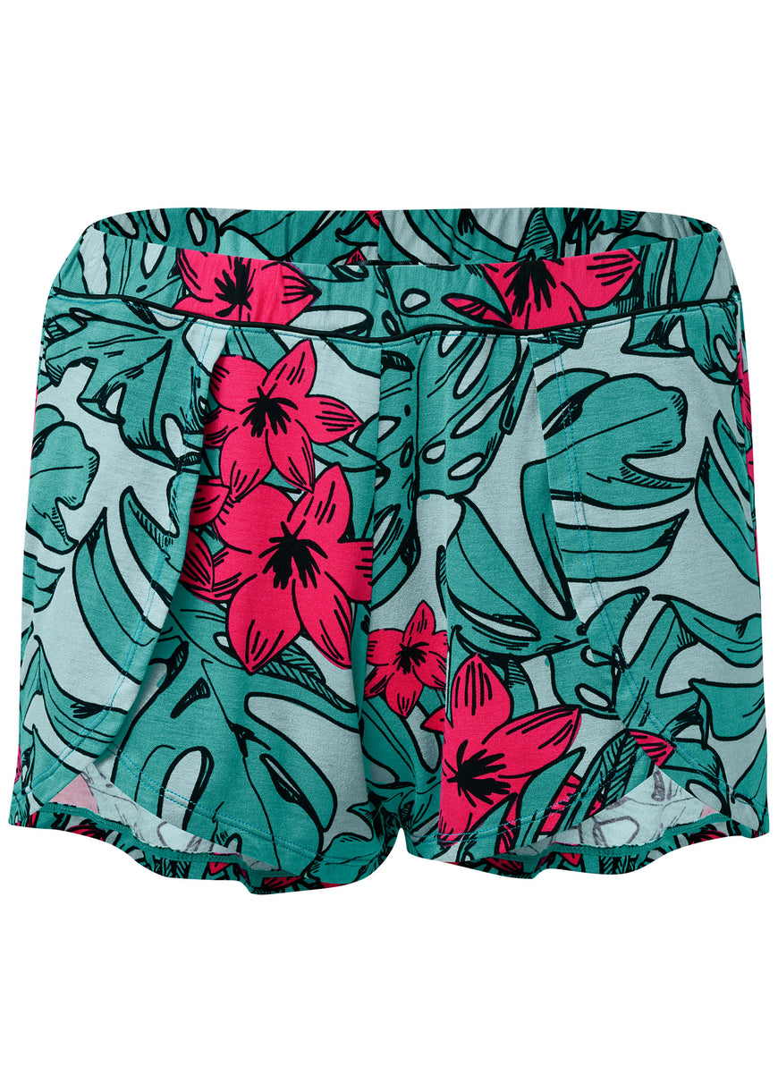 Flyaway Sleep Shorts - Tropical Getaway