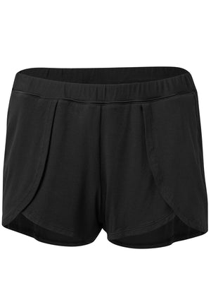 Flyaway Sleep Shorts - Black - thumbnail-6