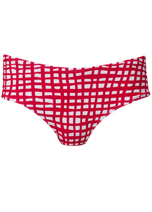 Boy Short Bikini Bottom - Checker Me - thumbnail-3