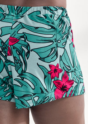 Flyaway sleep shorts - Tropical Getaway - thumbnail-5