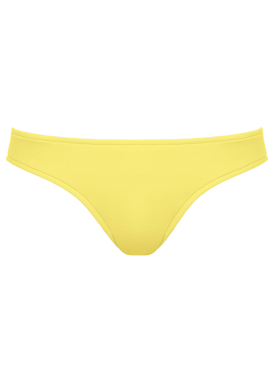 Bas classique taille basse - Jaune Pastel