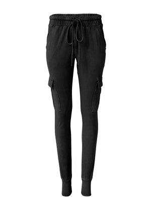 Cargo lounge joggers - Black - thumbnail-6