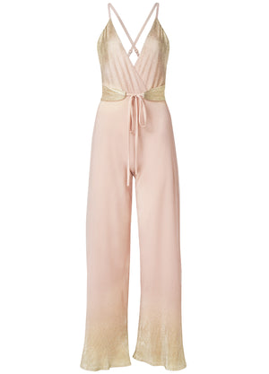 Ombre Sparkle Jumpsuit  - Pink Multi - thumbnail-5