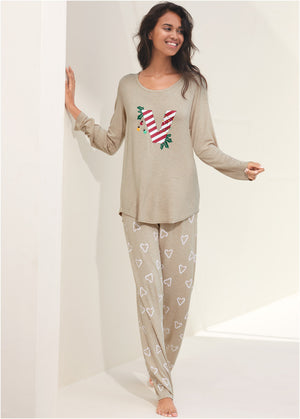 Pajama Pants - Candy Canes - thumbnail-3