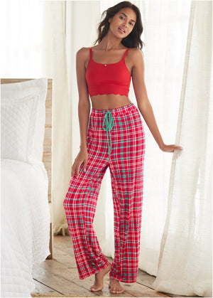 Pajama Pants - Festive Flannel - thumbnail-1