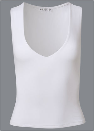 Racerback Tank - White - thumbnail-5