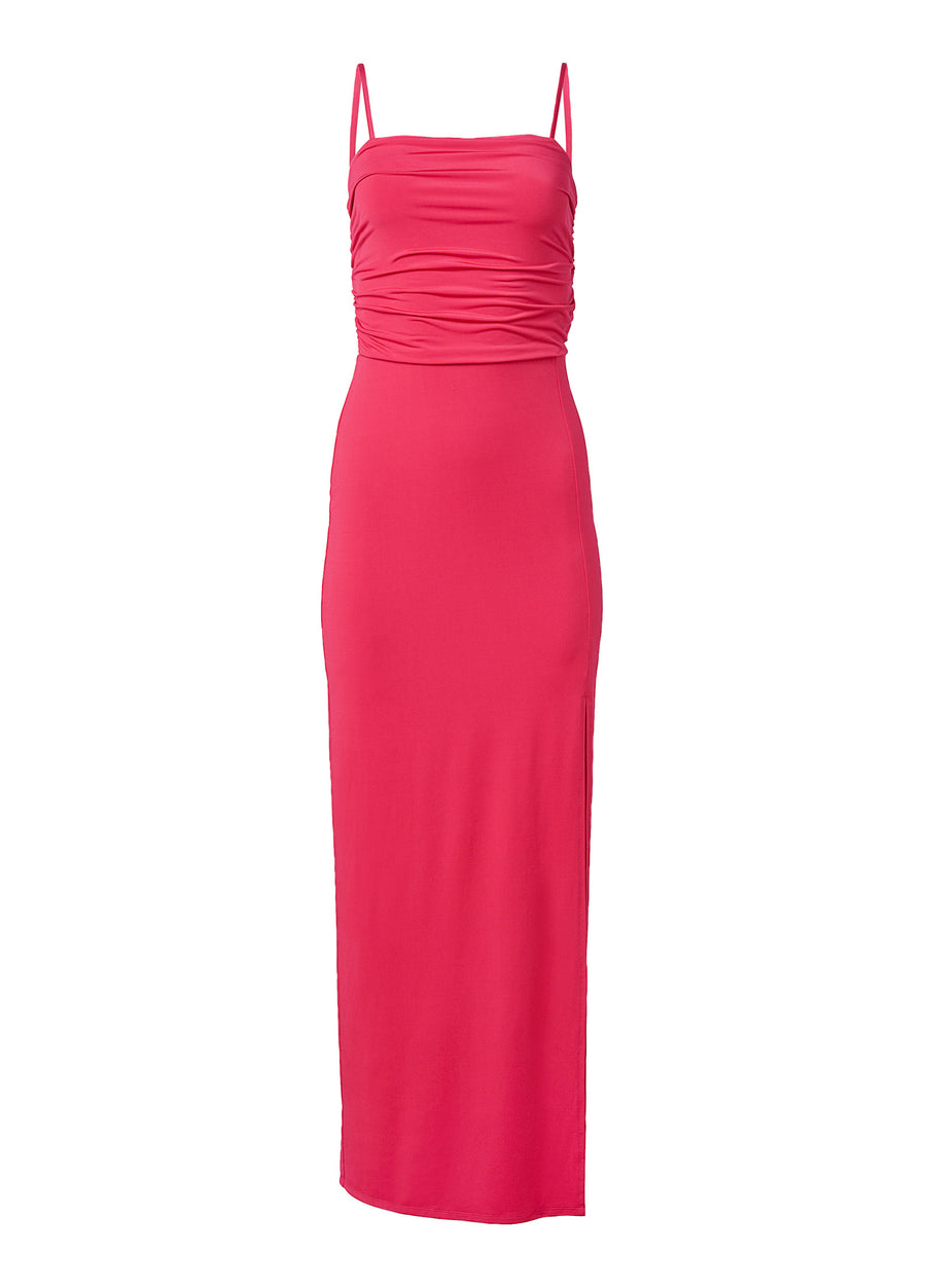 Convertible maxi dress - Red