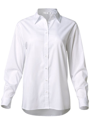 Chemise boutonnée douce - Blanc - thumbnail-5